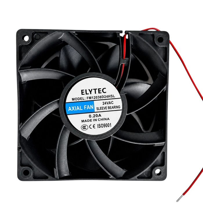 Ventilador axial ElyTec FM12038D24HSL de 24 V DC