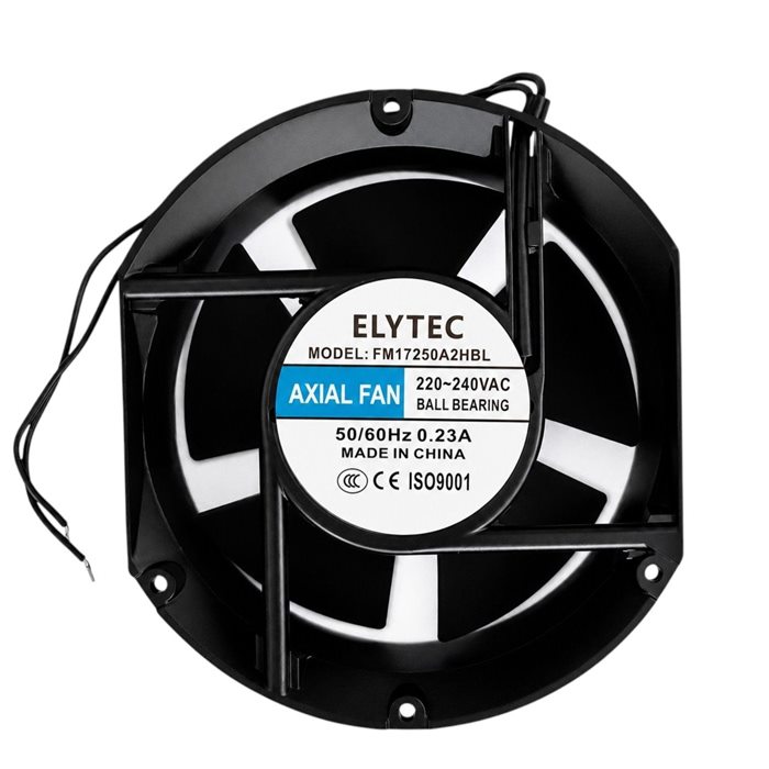 Ventilador axial ElyTec FM17250A2HBL de 172 mm